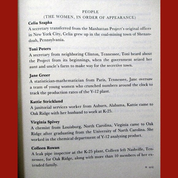 Book-The Girls of Atomic City: The Untold Story of the Women Who Helped Win WWII - Picture 8 of 16